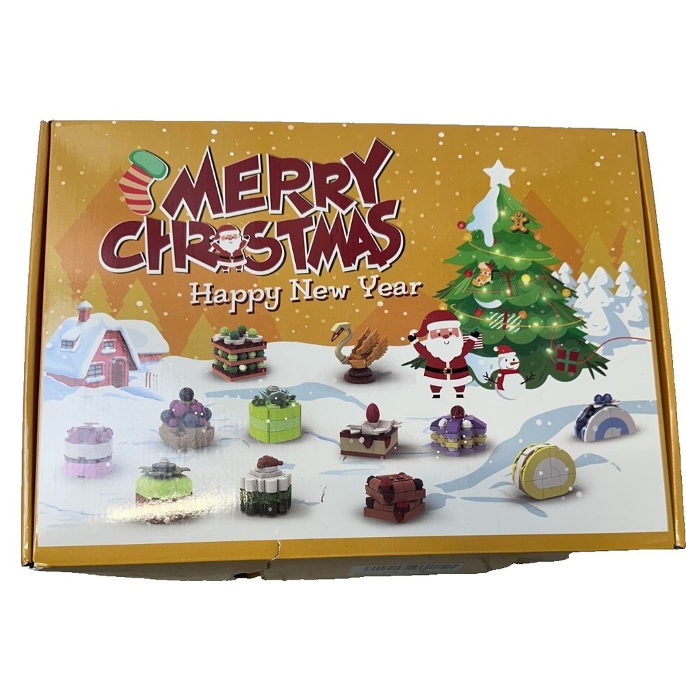 Cake Building Blocks Advent Calendar 2024 Advent Calendar 24 Boxes of Surprise